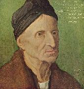 Albrecht Durer Portrat des Michael Wolgemut painting